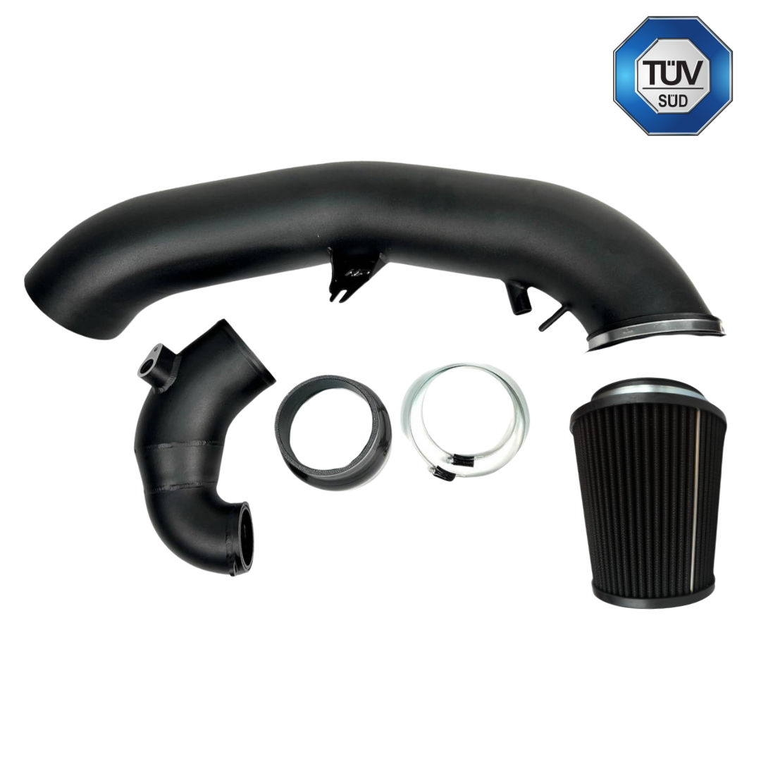 5" 125mm OPEN intake + 4" 100mm turbo inlet - 2.5 TFSI TTRS RS3 RSQ3 VZ5 - DAZA DNW