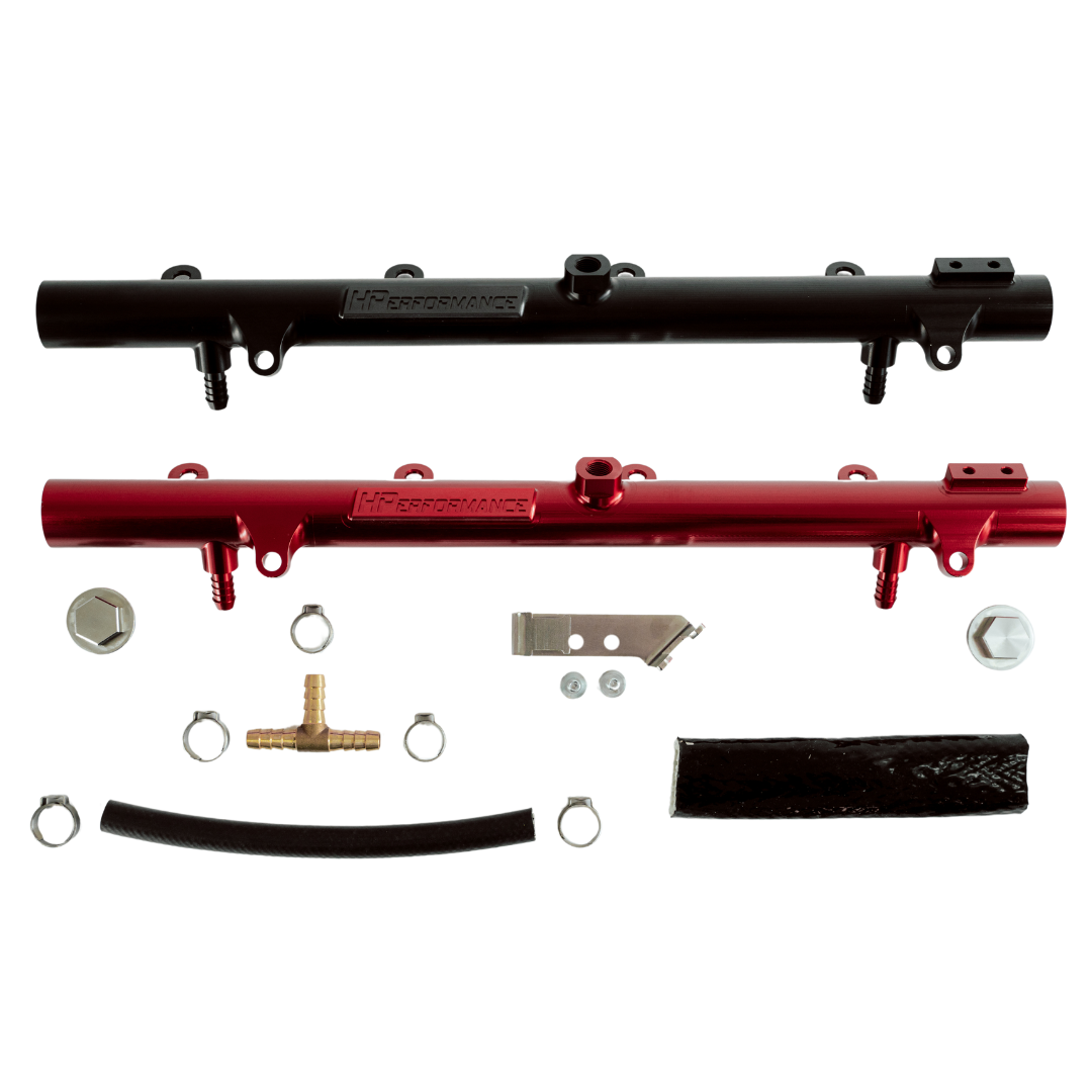 Billet upgrade fuel rail for 2.5L TFSI