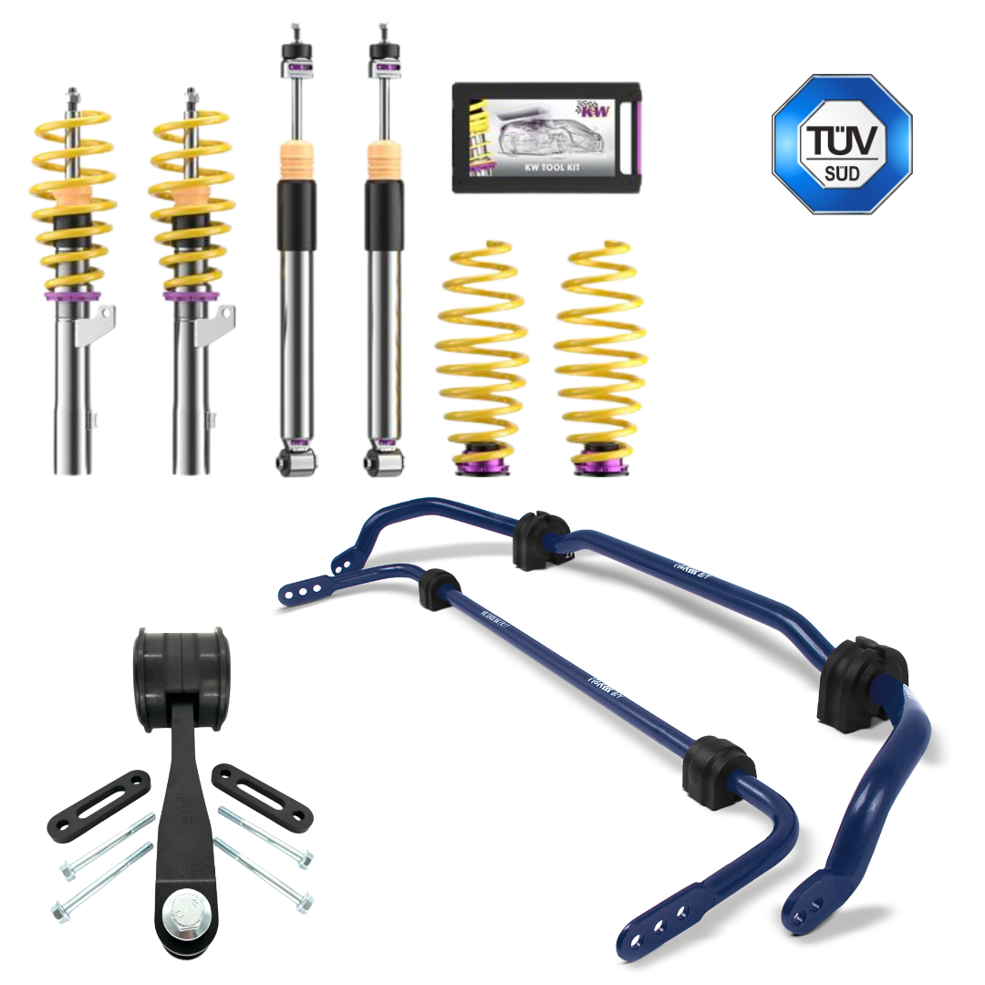 Ultimate suspension upgrade - KW V3 + H&R stabilizer bars + dogmount for Audi TTRS 8S