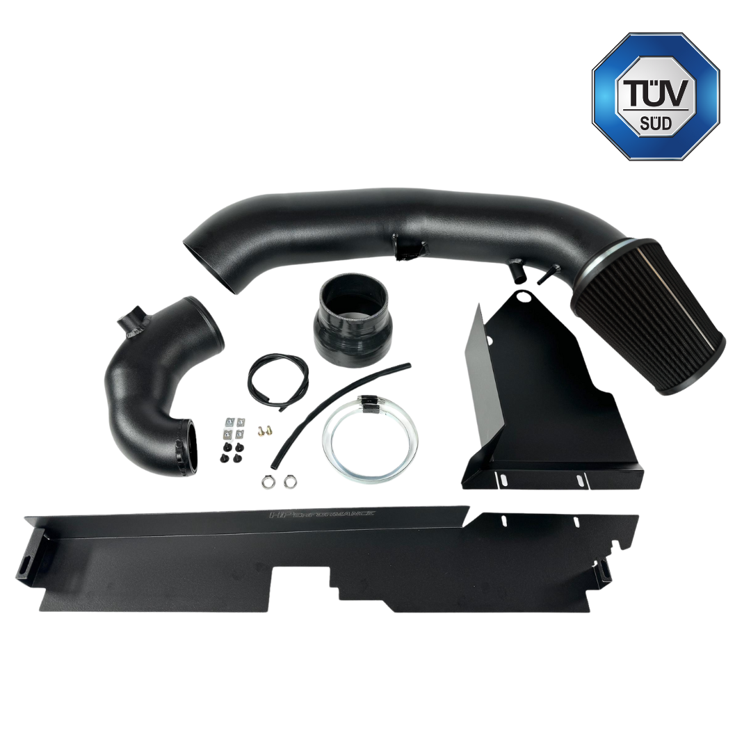 Aspiration OUVERTE 5" 125mm + Turboinlet 4" 100mm + déflecteur - 2.5 TFSI TTRS RS3 RSQ3 VZ5 - DAZA DNW