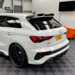 Déflecteur de toit en carbone sec / déflecteur arrière pour Audi RS3 8Y Sportback + Facelift