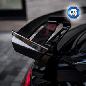 Becquet arrière en carbone sec "AP Design" pour Audi TTRS 8S MK3 + MK3,5