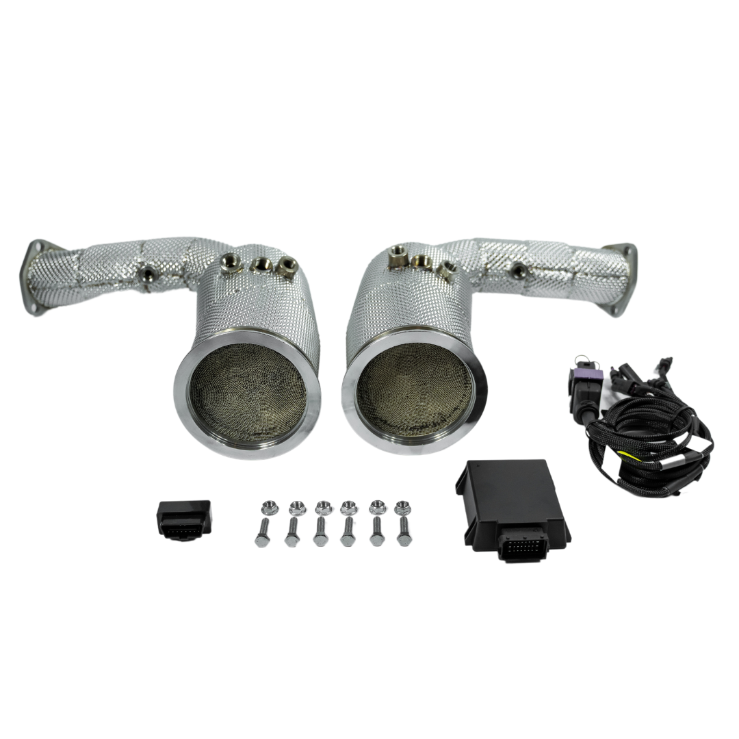200 Zeller Kat Downpipes 4.0L TFSI EA825 - Audi RS6 C8 / Audi RS7 C8 (Performance)