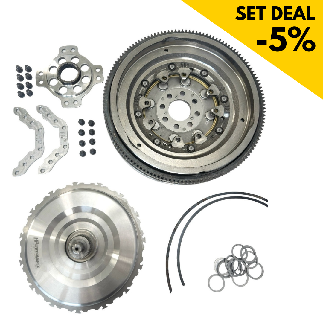 Kit d'embrayage 3 : DQ500 7 vitesses - 1300NM embrayage upgrade + volant renforcé - 7 vitesses DSG / S-Tronic Audi 2.5 TFSI