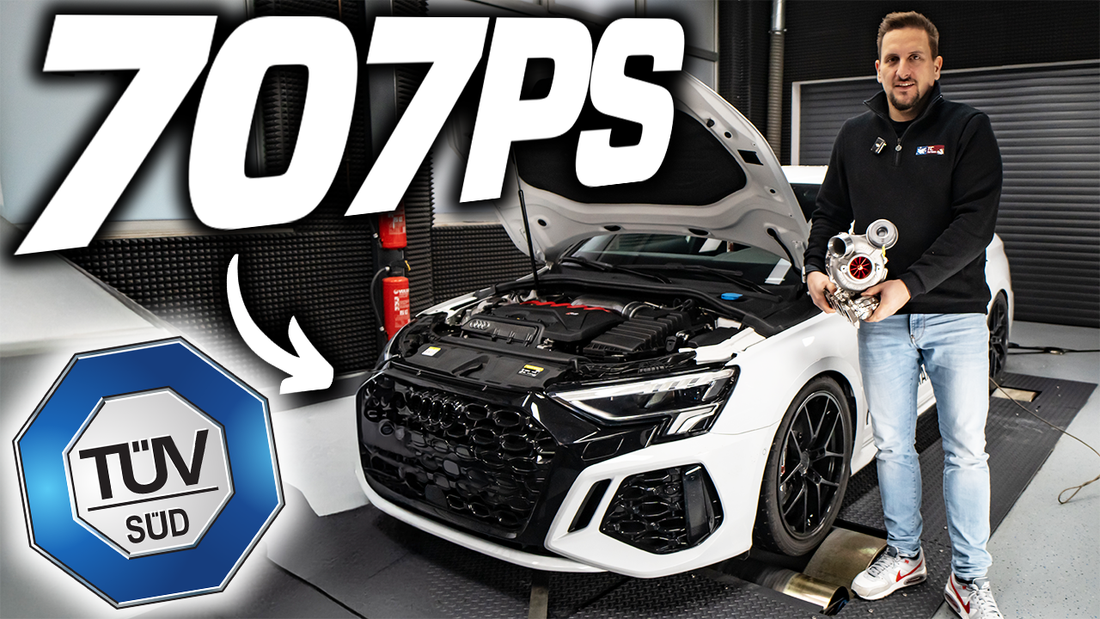 707PS & 840NM mit TÜV Zulassung für Audi RS3 8Y