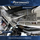 HPerformance EG/ECE Downpipe verbaut mit HP-Edelstahlhalter