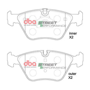 DB1522SP - Brake Pads Street Performance | Front Axle