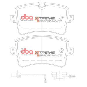 DB15101XP - BBrake Pads Xtreme Performance | Rear Axle