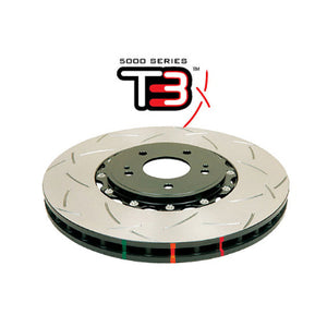 DBA52832BLKS - 5000 series - T3 Slotted Black Hat - für Porsche Macan