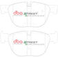 DB2006SP - Brake Pads Street Performance | Front Axle