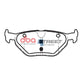 DB1415SS - Brake Pads Street Series Ceramic | Rear Axle