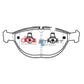 DB1495SS - Brake Pads Street Series Semi-metallic | Front Axle