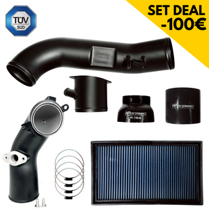 4" 100mm geschlossene Ansaugung + 3,5" Turboinlet für Audi RS3 8P
