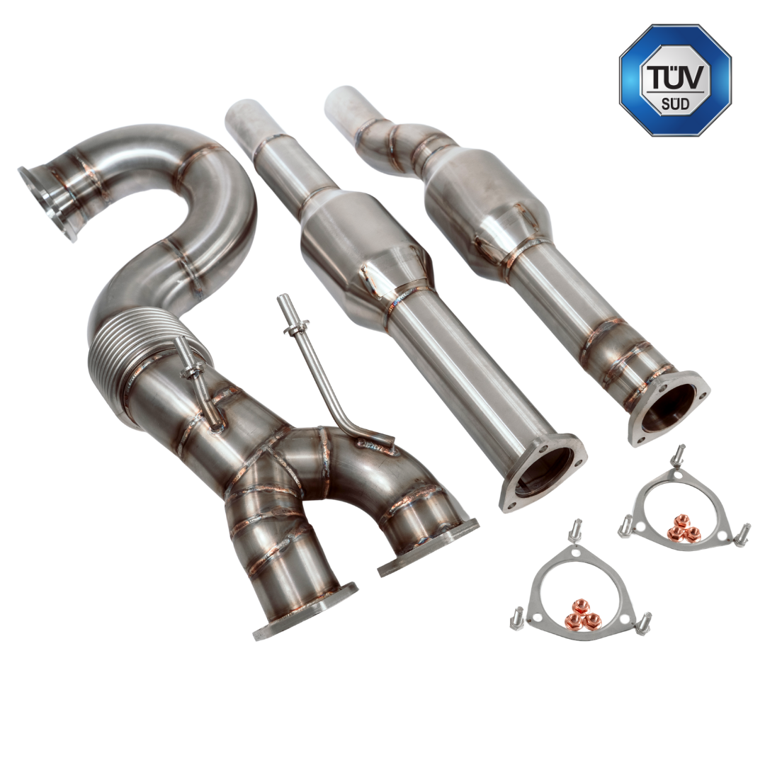 3,5" 90mm - Downpipe - RS3 8V FL, TTRS 8S, DAZA