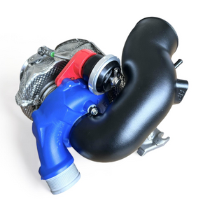 Entrada turbo 3.5" 89mm para turbocompresor DAZ DNW en motor de acero (retrofit) RS3 8P & TTRS 8J