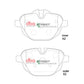 DB2225SP Brake Pads Street Performance | Rear Axle