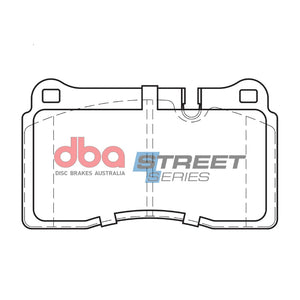 DB2228SS - Brake Pads Street Series Semi-metallic | Front Axle
