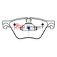 DB2295SS - Brake Pads Street Series Ceramic | Front Axle