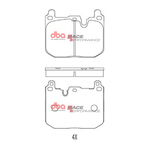 DB2299RP - Brake Pads Race Performance