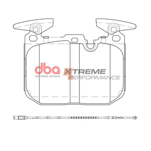 DB2299XP - Brake Pads Xtreme Performance | Front Axle