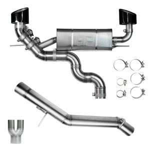 4 Zoll - 101,6mm - RACE Abgasanlage für Audi RSQ3 F3 - DNWA