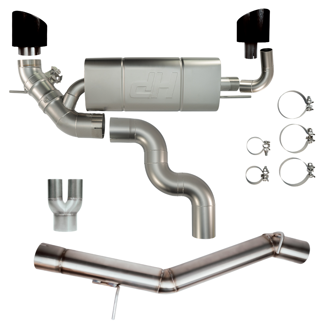 4 Zoll - 101,6mm - RACE Abgasanlage für Audi RS3 8V - CZGB