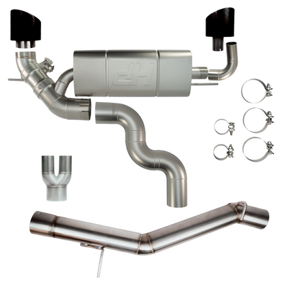 4 Zoll - 101,6mm - RACE Abgasanlage für Audi RS3 8V FL - DAZA