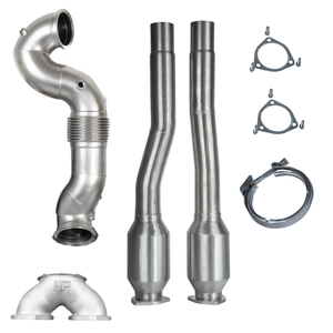 4" 101,6mm TÜV Downpipe für Audi TTRS 8S - DAZA