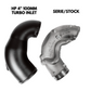 4" 100mm Turboinlet - 2.5 TFSI TTRS RS3 RSQ3 VZ5 - DAZA DNW