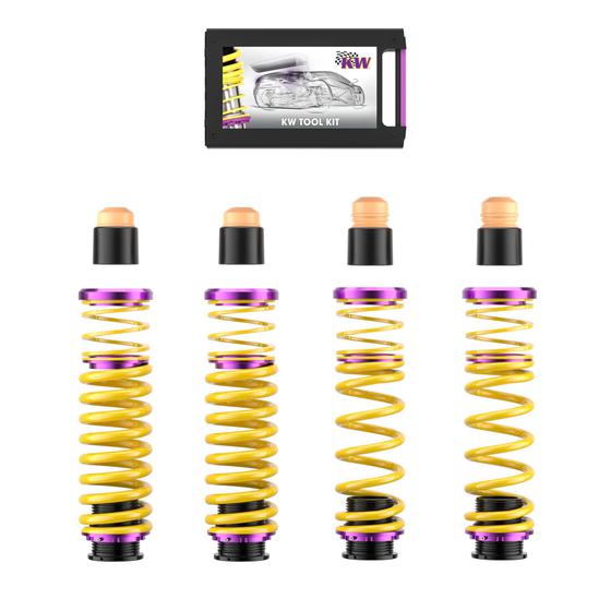 Kit de muelles KW ajustables en altura (muelles coilover) - Audi RS3 8Y (Performance)