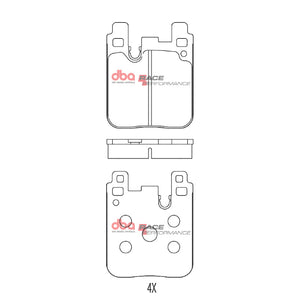 DB15109RP - Brake Pads Race Performance