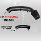 5" 125mm OPEN Intake + 4" 100mm Turbo Inlet + Air Deflector for Audi RS3 8Y + 8Y Facelift