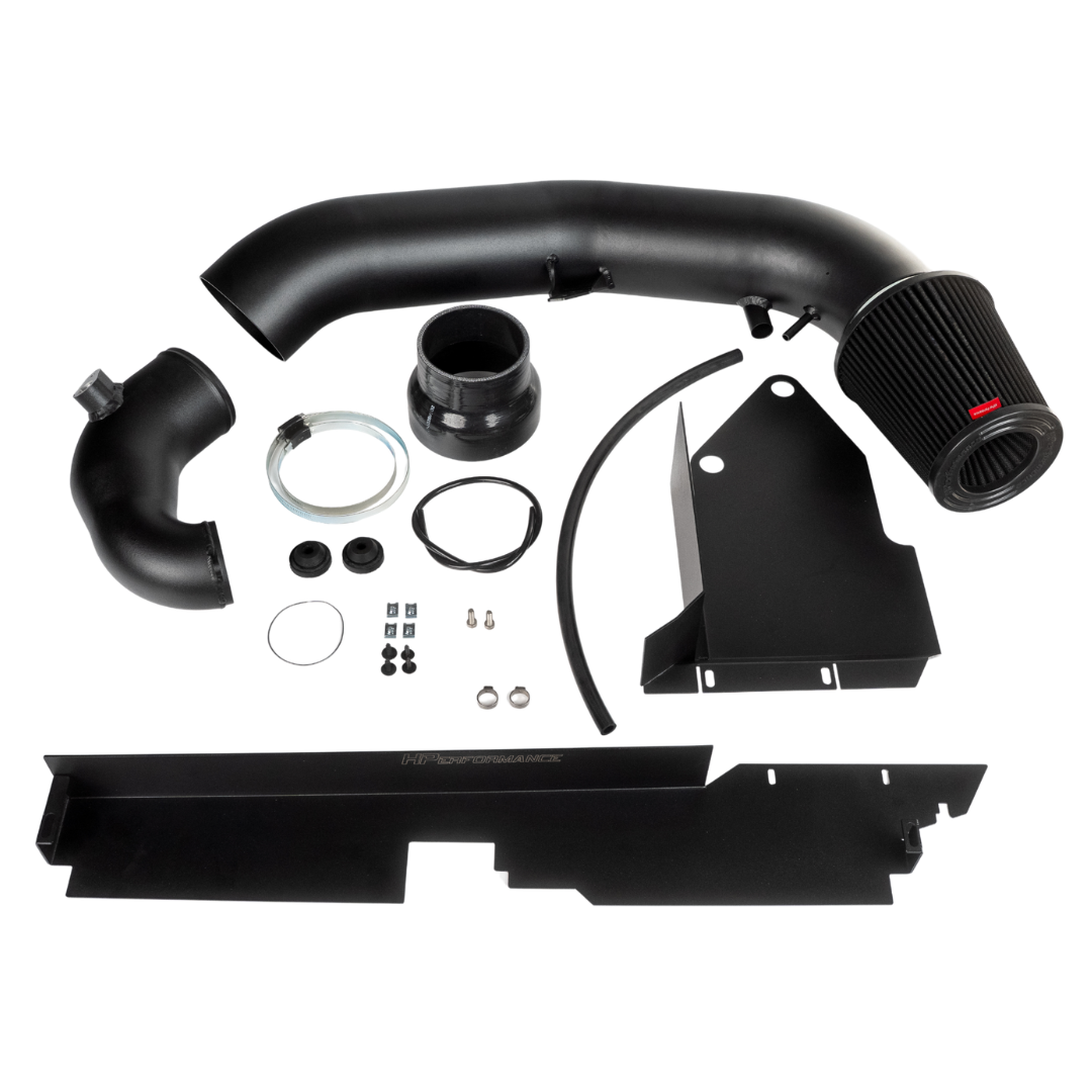 5" 125mm OPEN Intake + 4" 100mm Turbo Inlet + Air Deflector for Audi RS3 8V Facelift
