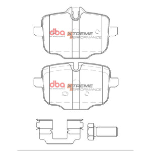 DB15109XP - Brake Pads Xtreme Performance | Rear Axle