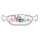 DB296SS - Brake Pads Street Series Ceramic | Rear Axle