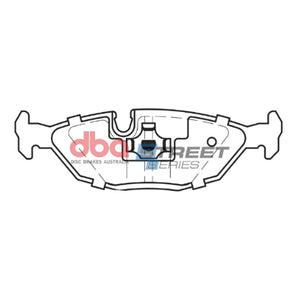 DB296SS - Brake Pads Street Series Ceramic | Rear Axle