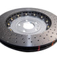 DBA52844SLVXD - 5000 series - Crossed Drilled & Dimpled Silver Hat