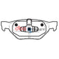 DB1856SS - Brake Pads Street Series Ceramic | Front Axle