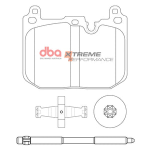 DB15131XP - Brake Pads Xtreme Performance | Front Axle