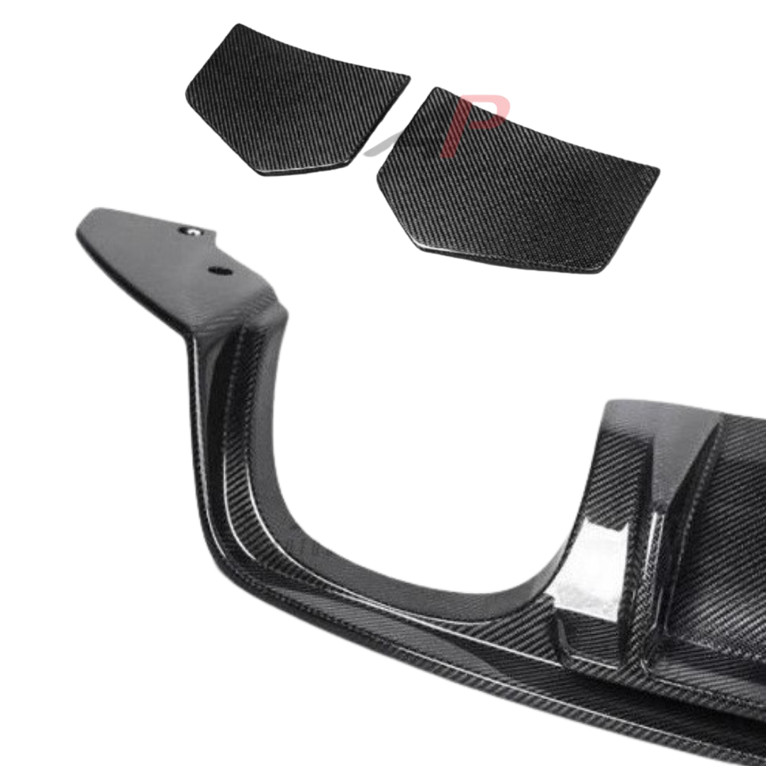 Dry carbon rear diffuser for Audi TTRS 8S Pre-Facelift