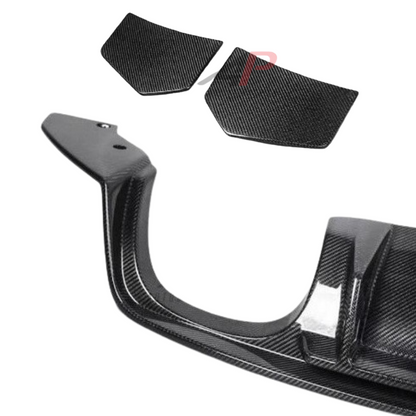 Dry carbon rear diffuser for Audi TTRS 8S Pre-Facelift