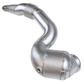 4" 101,6mm EG/ECE Downpipe für Audi RS3 8V Facelift - DAZA