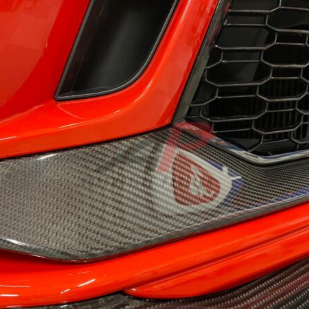 Dry carbon front panel for Audi RS3 8V facelift from 2017