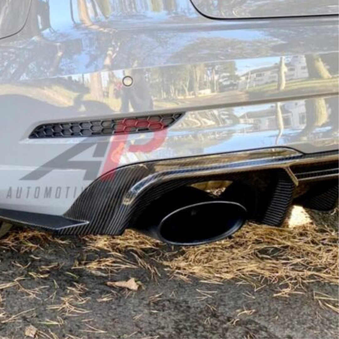 Dry carbon rear diffuser "AP Design" for Audi RS3 8V facelift from 2017