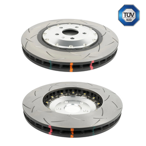 DBA Upgrade Bremse 5000 Series - T3 Slotted Silver Hat - DBA53932SLVS