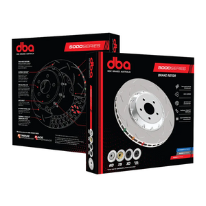DBA Upgrade Bremse 5000 Series - T3 Slotted Silver Hat - DBA53932SLVS