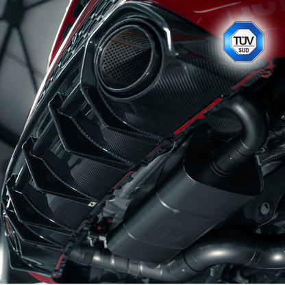 Dry Carbon Heckdiffusor "AP Design" für Audi RS3 8Y