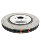 DBA Upgrade Bremse 5000 Series - T3 Slotted Silver Hat - DBA53932SLVS