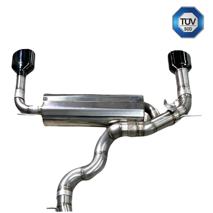 3.5" 89mm exhaust system AUDI RSQ3 DNWA 2.5 TFSI - TÜV / ECE approval