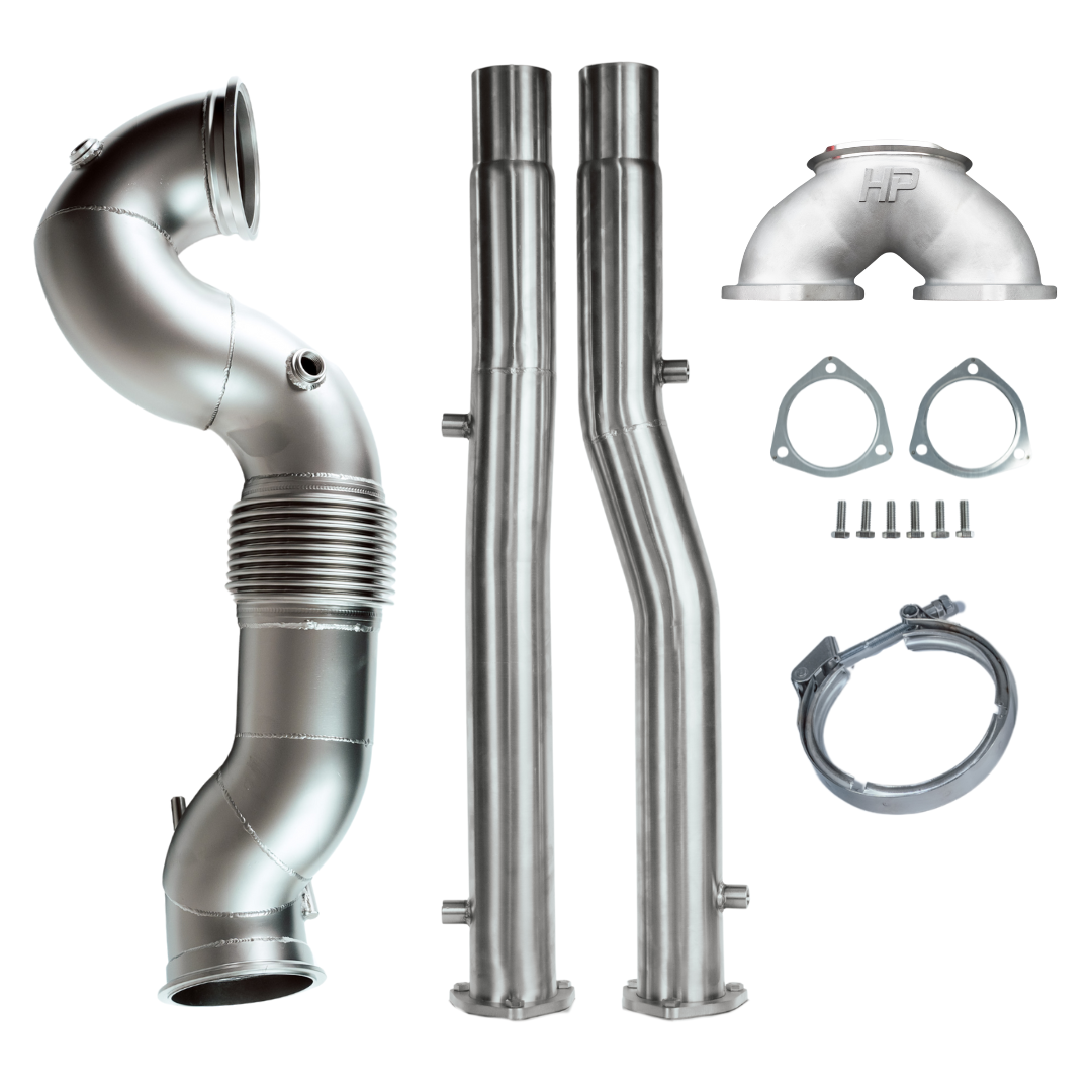 4" 101,6mm Catless RACE Downpipe - Audi RS3, TTRS, RSQ3, VZ5 - OPF Modelle - DNW
